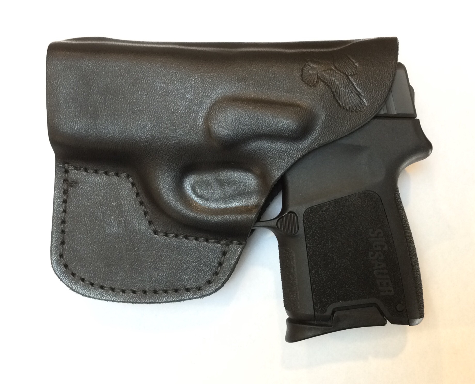 Cebeci Inside and Outside Pants Leather Holster for SIG SAUER P290 