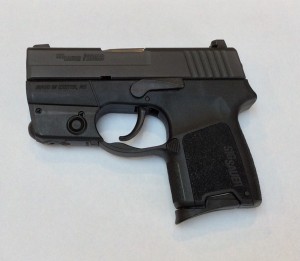 Sig P290 RS, short mag in place