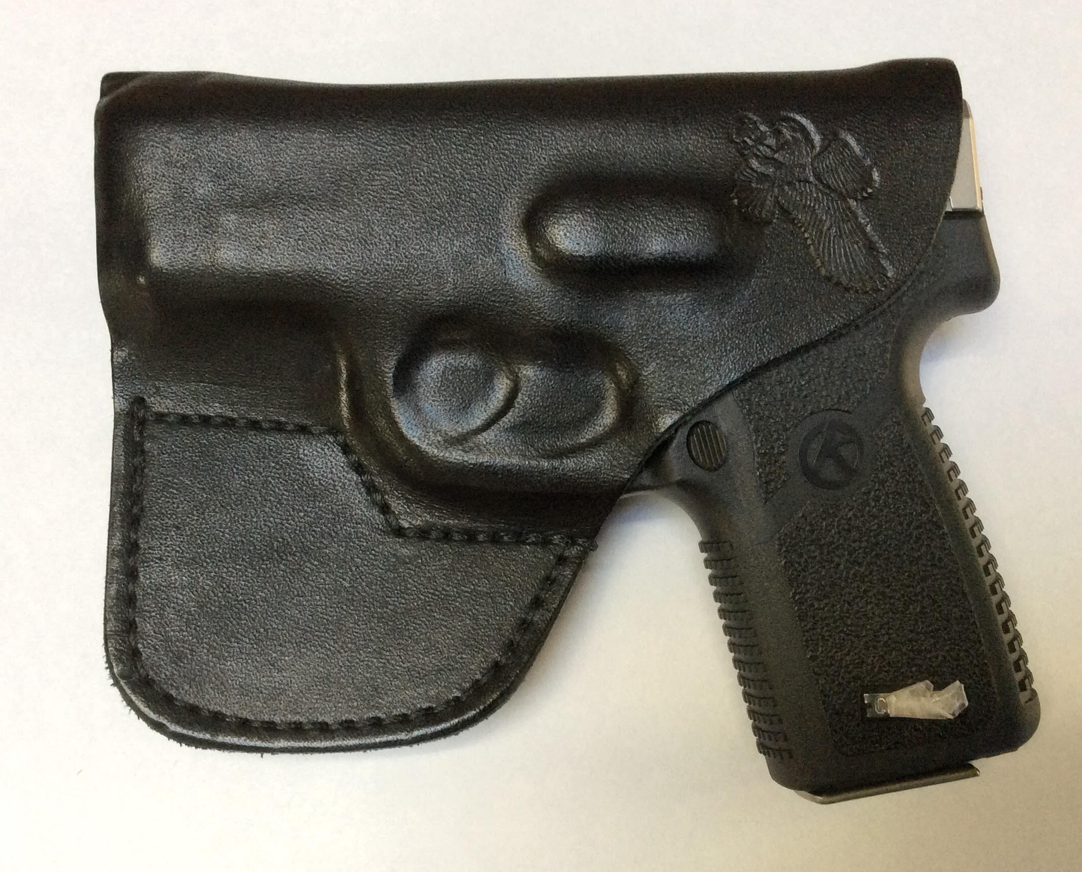 Kevin's Concealment Pocket Holster For Kahr P380 / CW380 – Wallet Style, Full Concealment – Leather/Plastic, Right Or Left Hand – Made In USA