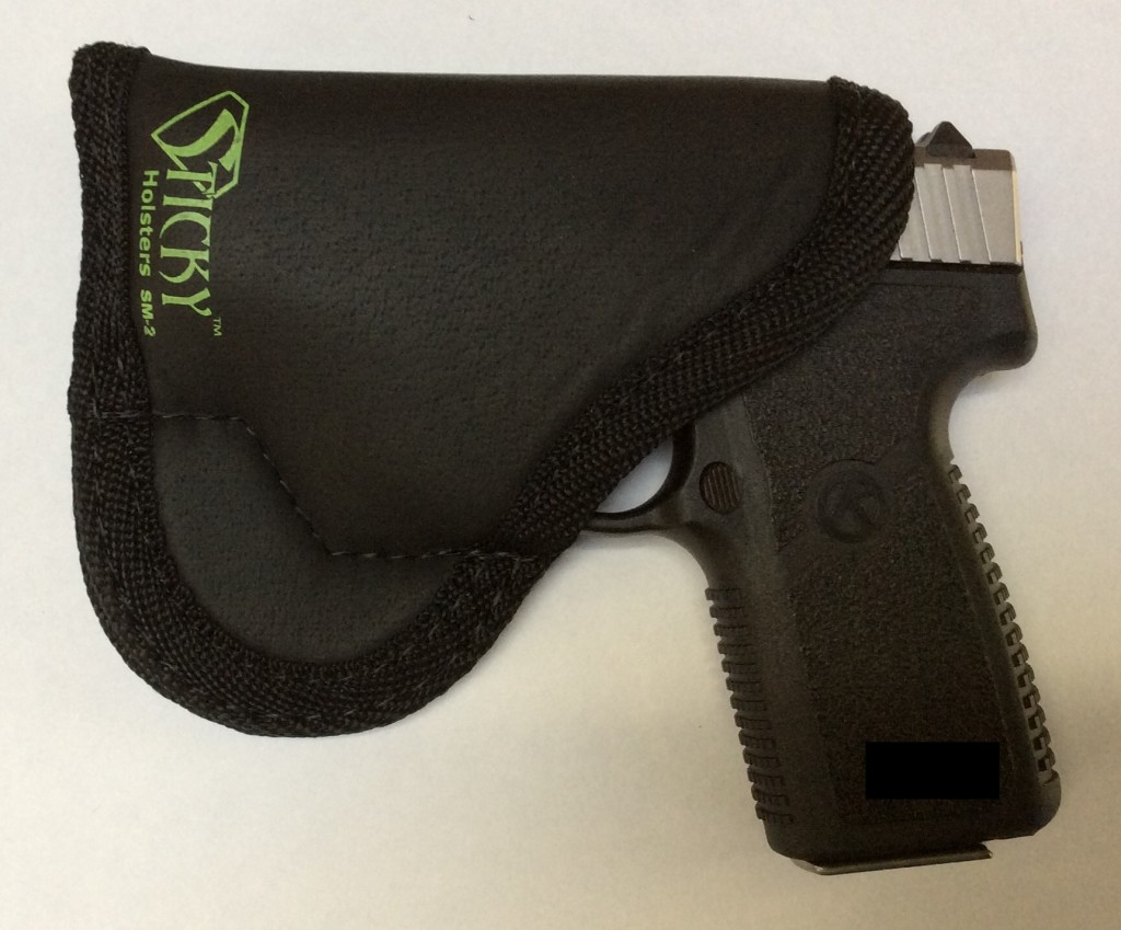 Kahr CT380 Sticky Holster front 2