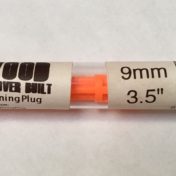 Firearm training plug