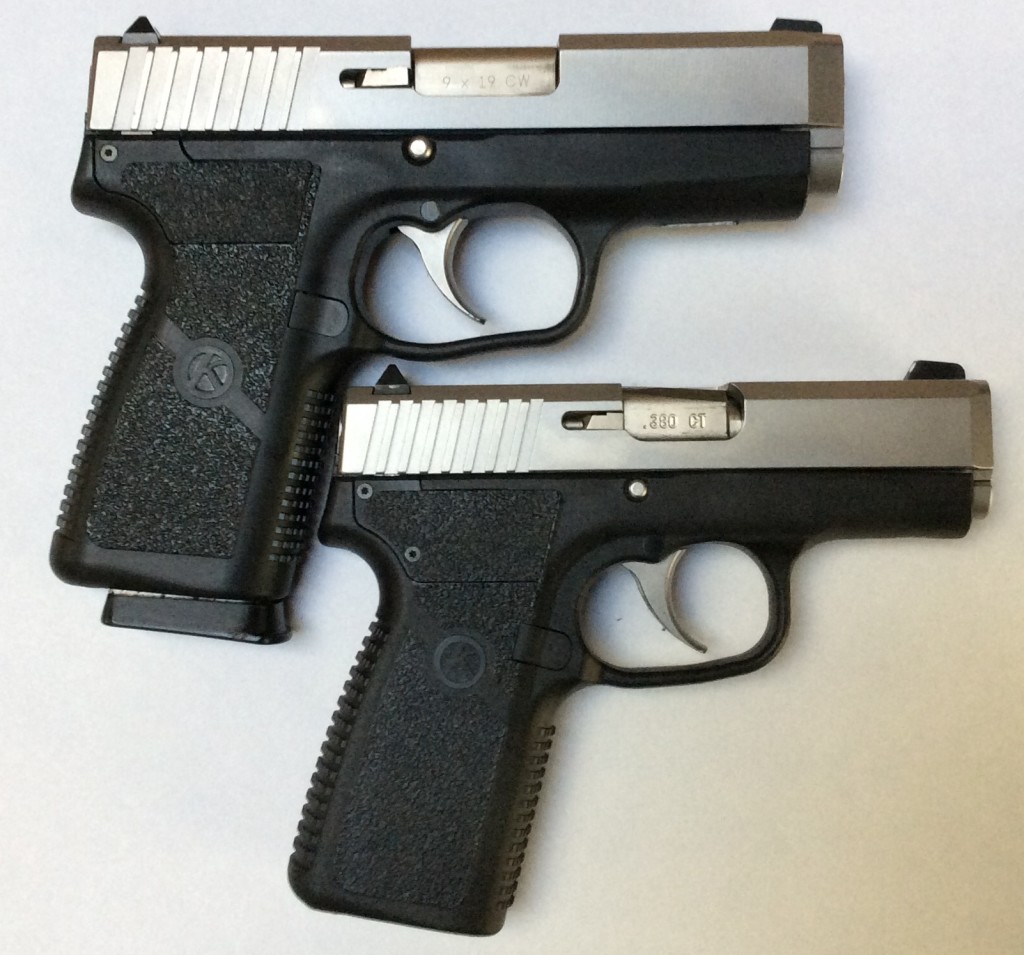 CW9 Compared with Kahr CT380